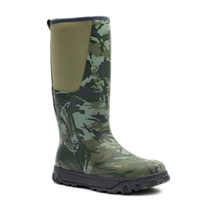 Grundens Deviation Tall Boot Men's in Refraction Camo Green